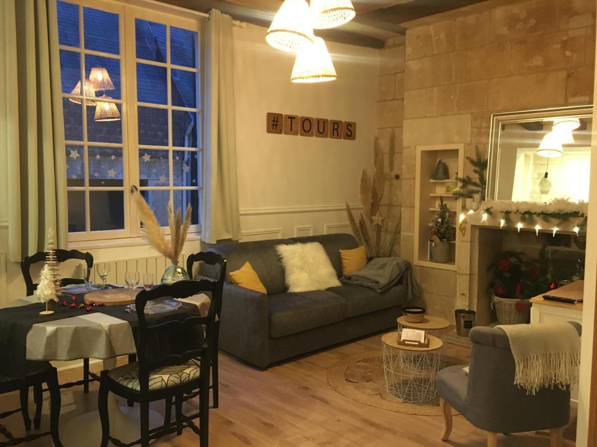 Vieux Tours, Charmant T2 40M2, 4 Pers, Lumineux エクステリア 写真